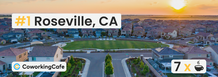 #1 Roseville, CA - 7 x coffees per month